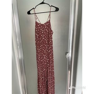 Like NEW Floral jumpsuit with pockets